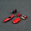 CM 1/64 Модель автомобиля из АБС-пластика, аксессуары для крыши, игрушки, серия для путешествий и бездорожья, масштаб 1/64, набор моделей велосипеда, каяка (Без Машин)