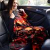 1pc Skull Cross Printing Lightweight Flannel Blanket, Comfortable and Warm Blanket, for Camping Sofa Bed and Couch Office, Gift