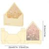 5Pcs Envelope Gift Box DIY Envelope Gift Paper Eco-Friendly Flower Box Bouquet Wrapping Printing