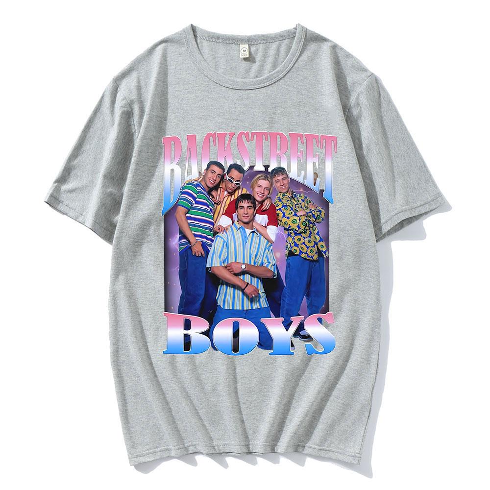 Backstreet Boys Graphic Print TShirt s Vintage Boy Band T Shirt Unisexs Womens Hip Hop Gothic Oversized TShirts Streetwear