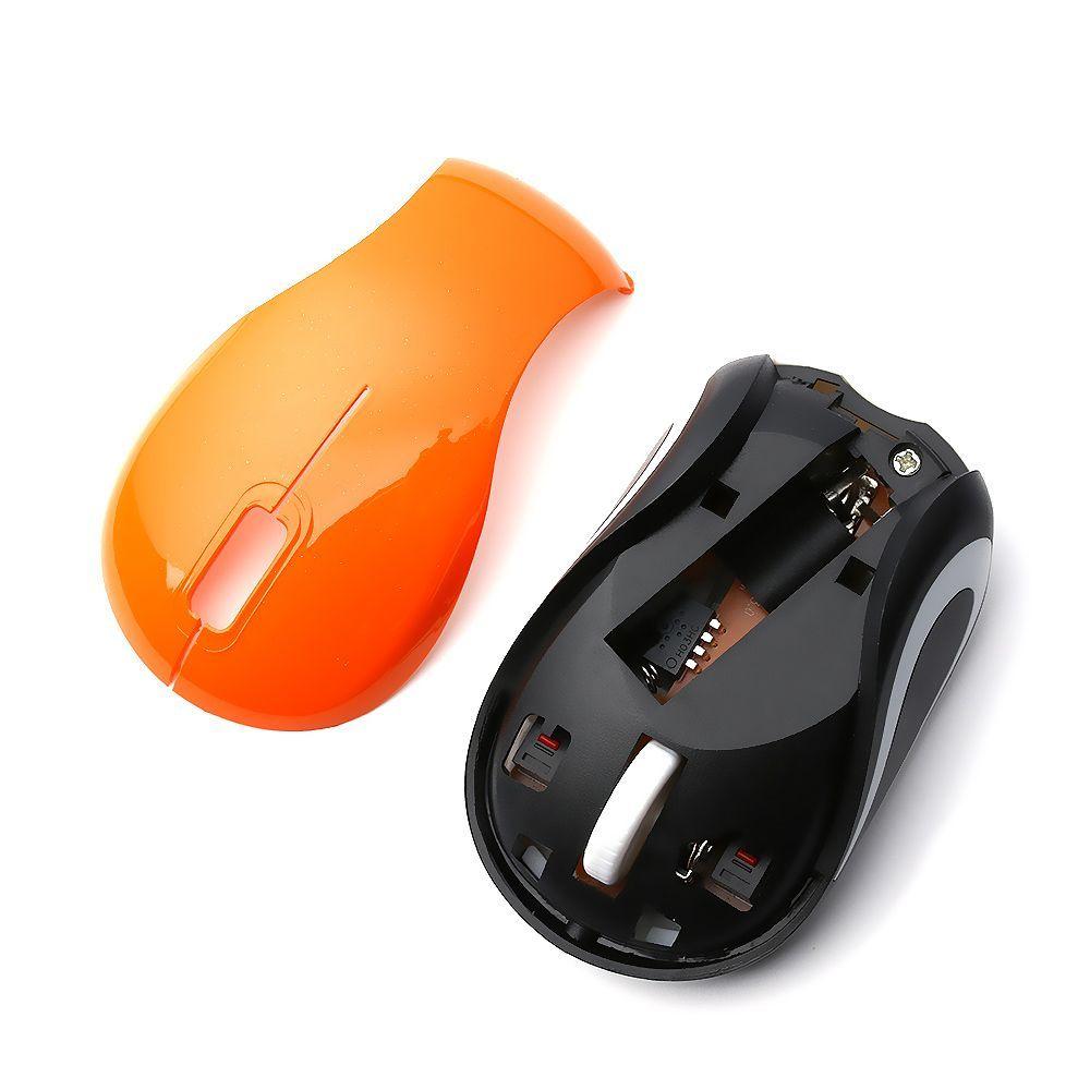 Mini Computer Peripherals Cordless Gaming Mice Adjustable DPI Wireless Mouse 2.4GHz