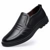 2024 Men Leather Shoes Autumn New Non-slip Walking Casual Shoe Slip-on Driving Shoes Sneakers for Male Work Office Dress Shoes