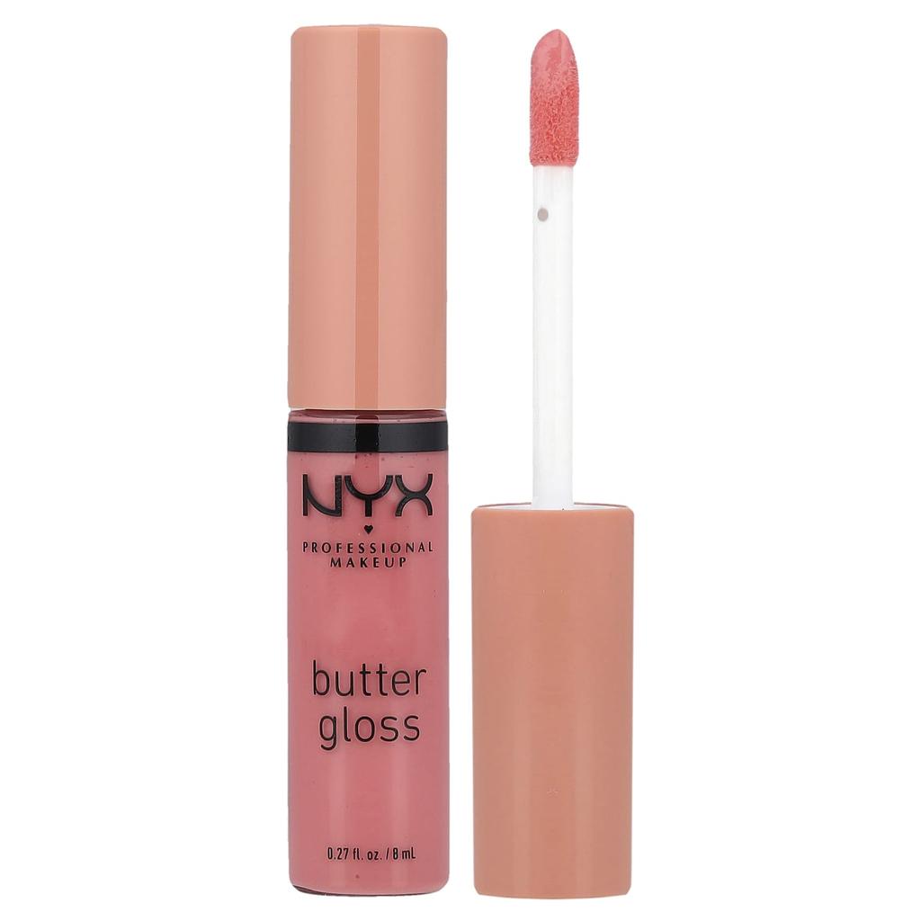 NYX PROFESSIONAL MAKEUP Butter Gloss, Lip Gloss, 05 Crème Brûlée, 8ml (0.27fl Oz)