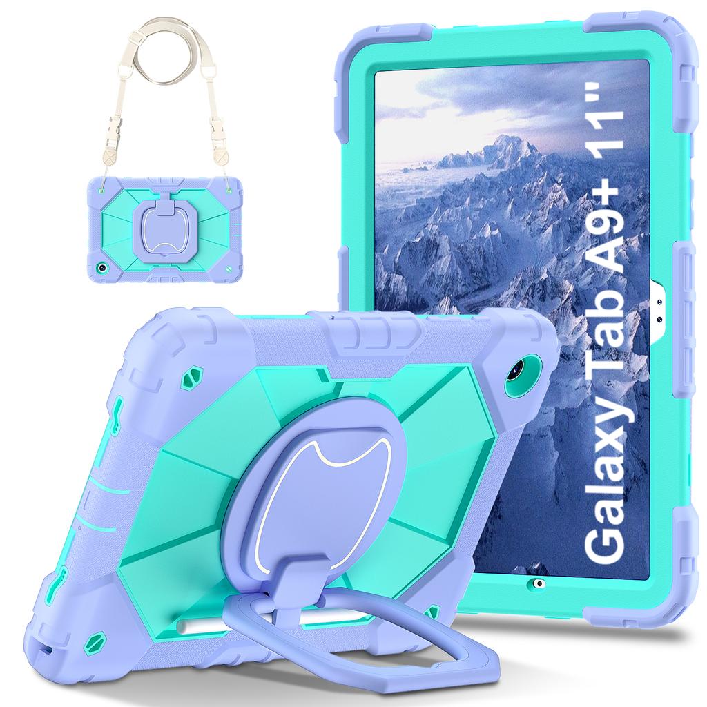 Детский чехол для Samsung Galaxy Tab A9 plus Funda a9 8,7 дюйма X115N A7Lite T220 225 Tab A8 10,5 дюйма Подставка для планшета Ударопрочный чехол