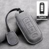 Leather Car Key Case for Gac New Energy Trumpchi Aion S V Y LX Leather Car Key Cover for Aion S V Y LX GM8 GA6 SGS7 GS5 J14 J16