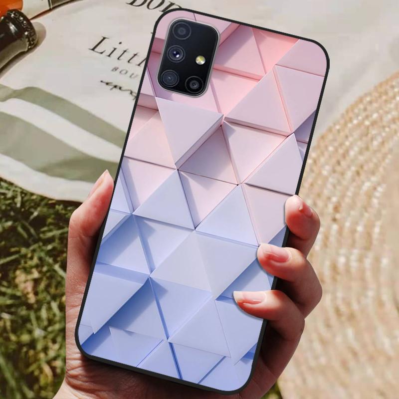 Для Samsung Galaxy M51 Чехол Волк Мультяшный Силиконовый Мягкий ТПУ Задняя Крышка Для Samsung M51 Чехлы для Телефона GalaxyM51 M 51 M515F Coque