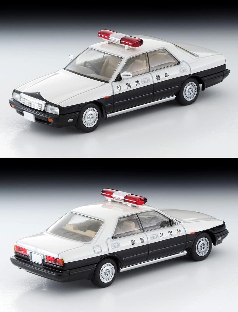 Tomica Limited Vintage Neo 164 LV-N288a Nissan Cedric Cima Patrol Car Shizuoka Prefectural Police Completed Product