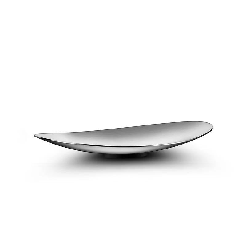 Блюдо из нержавеющей стали, фруктовая тарелка, металлическая фруктовая чаша, поднос для сервировки стола, украшение для дома, вечеринка