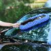Adjustable Retractable Car Wash Tool Cleaning Mop Dusting Brush Soft Hair Sweeping Gray Car Cleaning