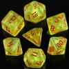 Iridescent Glitter RPG Polyhedral Dice Set for DNDGame  Dungeon and Dragons Table Board Roll Playing Games
