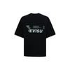 Evisu SS23 Футболка с принтом 'Чайка' Свободный крой Короткий рукав Мужские топы Черный 2ESGNM3TS660FFCT