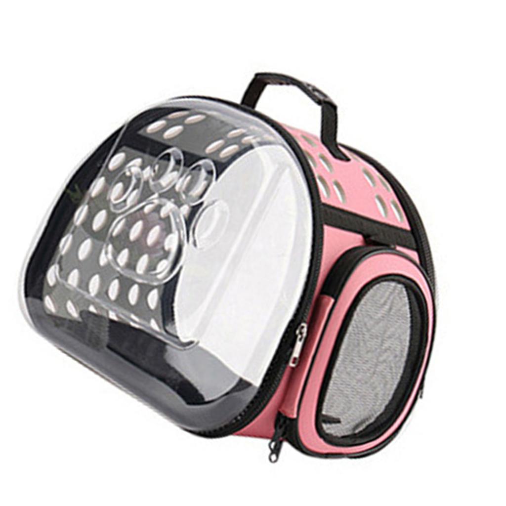 Прозрачные переноски для кошек Портативный дорожный рюкзак для питомцев Многофункциональная складная переноска для питомцев для маленьких питомцев собак кроликов