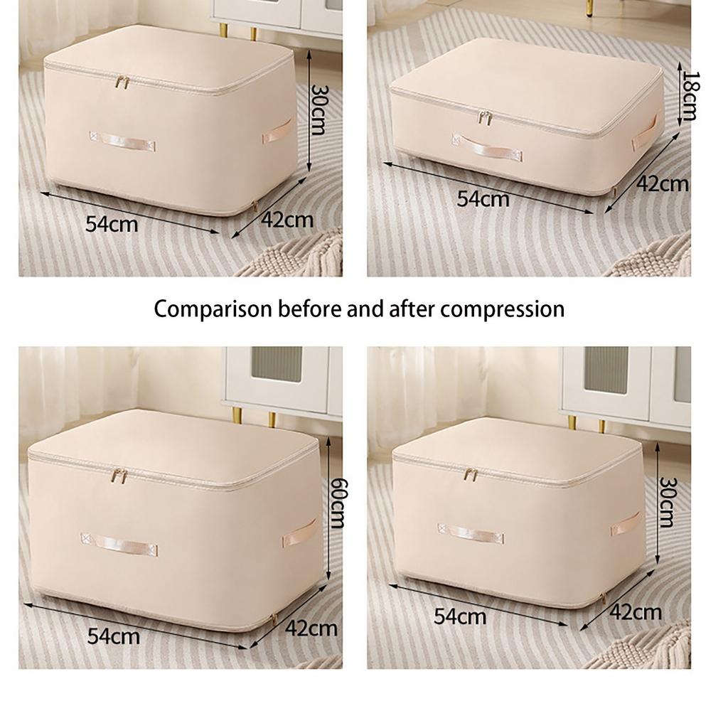 Ультракомпактная, самосжимающаяся сумка для хранения, многофункциональная компрессионная, пыленепроницаемая и организующая сумка для хранения большой вместимости