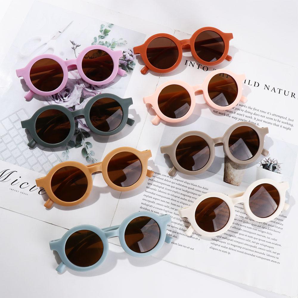 Eyewear Shades Glasses Girls Korean Style Kids Sun Glasses Round Sunglasses Children Sunglasses