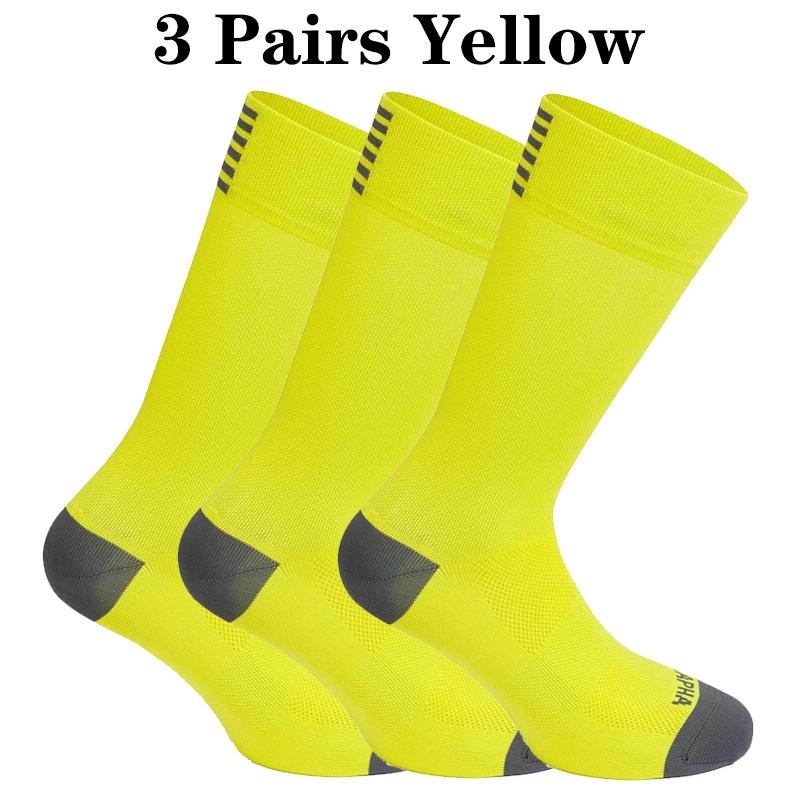 3 пары мужских велоносков, спортивные, высококачественные, дышащие, для шоссейного велосипеда, носки для мужчин и женщин, для занятий в спортзале, бега, гонок, велоспорта