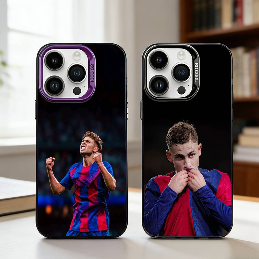 КРУТОЙ Чехол для телефона Fermin Lopez Для iPhone17 16 15 14 13 12 Pro Max Серый Черный Матовый Лазерный Металлик Аврора Funda