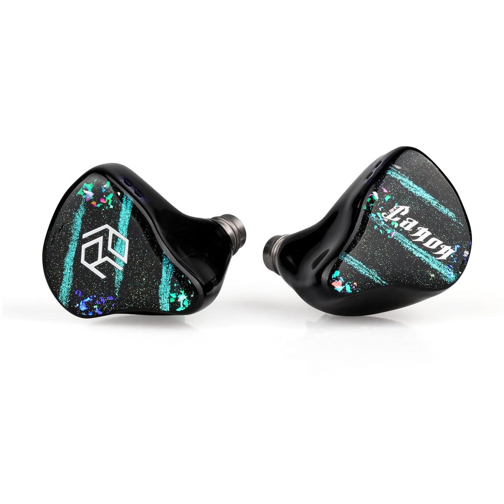 LINSOUL Yanyin CANON II Hybrid HIFI Earphones Medical Grade Resin Shell Ergonomically Designed Equipped with 3 Tuning Switches High Quality OCC Silver