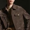 SEPTWOLVES Men's Chenille Lapel Collar Jacket