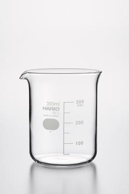 Hario Химический стакан Shibata Scientific с индикаторными делениями, 300 мл, 010020-30051A