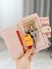 MIYIN FashionWomen's Portable Car Keychain Key Protection Case PU Leather Multifunctional Change/Credit Card/Key Storage Wallet