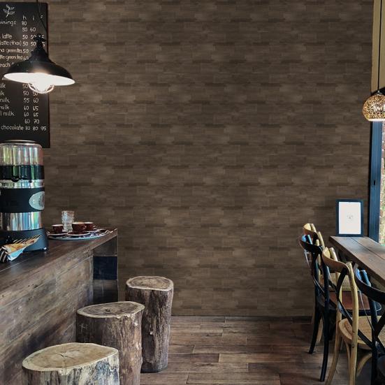 14Pcs/Set 3D Wood Grain Водонепроницаемая плитка Наклейка DIY Дом Комната Пол Стена Декор