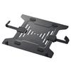 Elecom Monitor Arm, Laptop Arm, Mounting Tray, Notebook Holder, Weight Capacity: Approx. 4.5kg, Black, DPA-RP02BK
