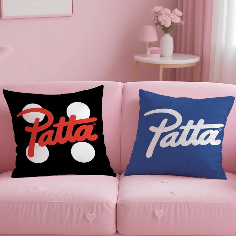 popular fashion brand Patta Cushion Cover Soft EasyWash Pillow Case Versatile for Couch Bed Travel and Office