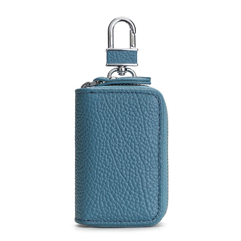 Новый брелок для женщин из натуральной кожи, ящик для ключей для автомобильных ключей, чехол, мини-карманный кошелек для ключей, сумка для монет, женские кошельки