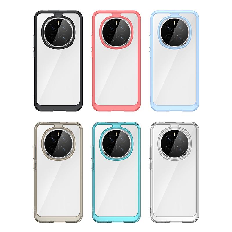 Для Honor Magic 7 Pro Чехол Крышка Huawei Honor Magic 7 6 5 Pro Capas Ударопрочный Цветной Прозрачный Чехол Honor Magic 7 Pro