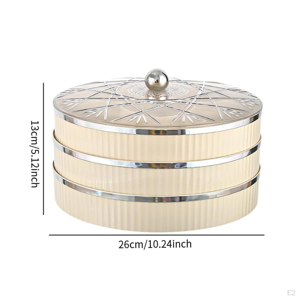 Разделенный поднос для сервировки, тарелки для закусок, украшение для стола, конфеты из сухофруктов, для