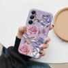 Мраморный мягкий силиконовый чехол для Xiaomi Redmi Note 13 Pro 13C Poco M6 Samsung A35 A55 M35 S24 Huawei Honor 200 iPhone Camera Защитный противоударный чехол