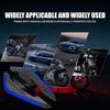 1 Pair Universal Motorcycle Winglet Aerodynamic Spoiler Dynamic Wing Decoration Sticker for Motorcycles E-bikes Scooters ATV UTV