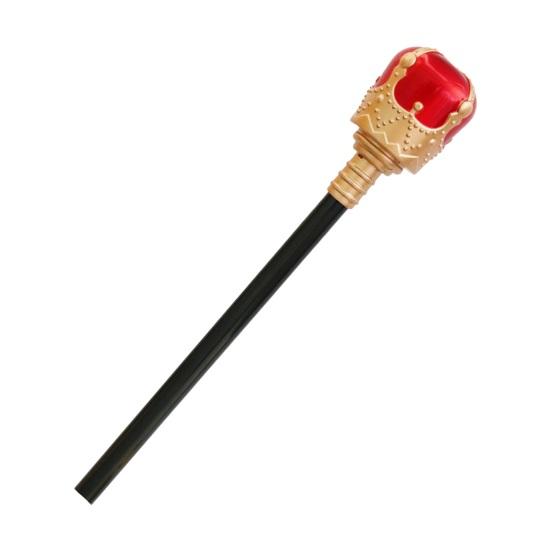 Christmas Velvet Cape Set Red Cloak Scepter Crown Rose Costume Accessory Kids Prince Dress Up Outfit for Cosplay Party