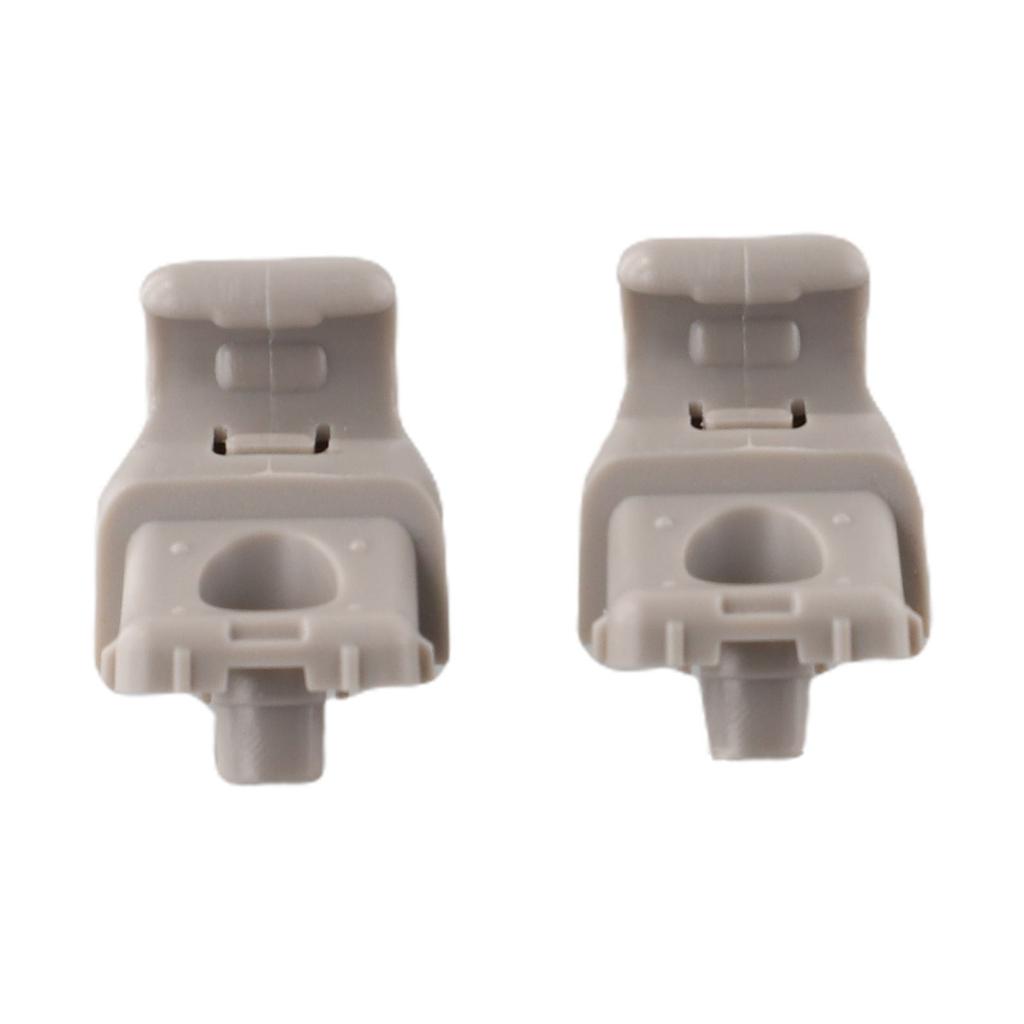 Клипсы для солнцезащитного козырька 2 шт., совершенно новые серые пластиковые винты на крючок для солнцезащитного козырька 1130993-00-A 113099300A 1130993 00 A