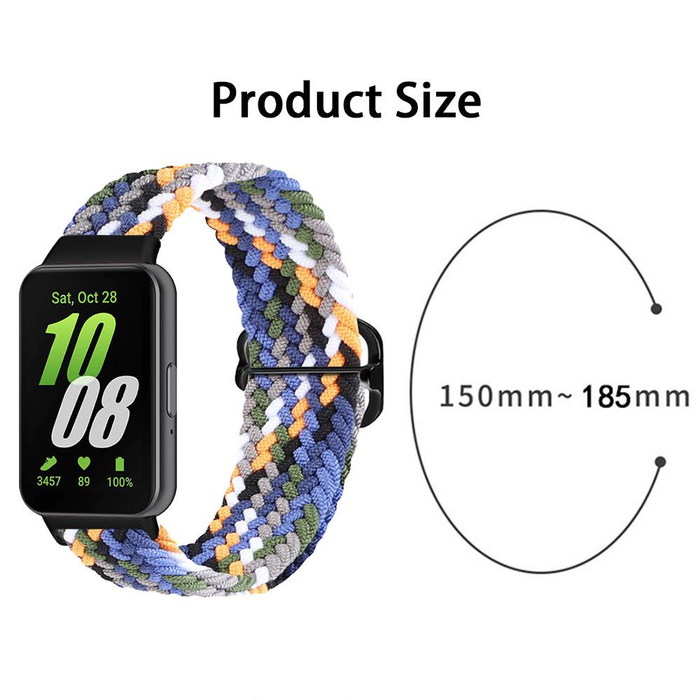 Регулируемый нейлоновый ремешок для Samsung Galaxy Fit 3, дышащий сменный аксессуар, эластичный браслет для ремешка Samsung Fit 3