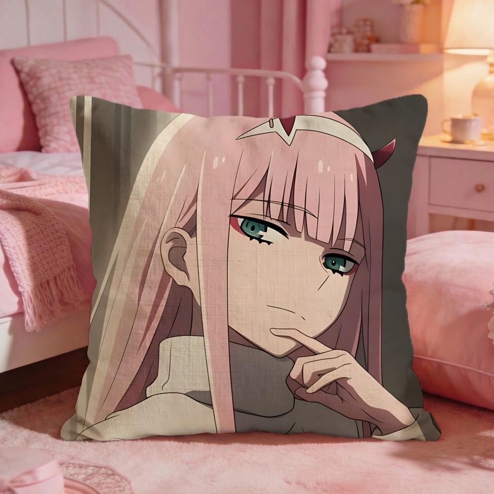 DDARLINGs In The FRANXX Наволочка Премиум Комфорт Двусторонняя Подушка Чехол Два в Одном Дизайн для Любой Комнаты Салон Автомобиля