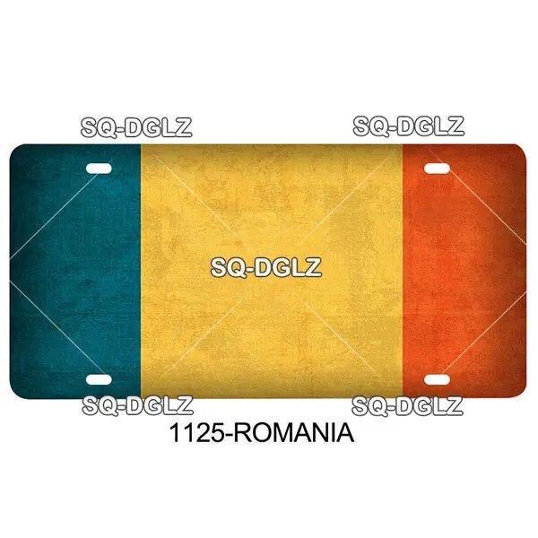 [SQ-DGLZ]P-S Country Flag 15x30cm Plate Metal Sign Vintage Tin Sign Wall Decor For Club Travel Poster Saudi Arabia/Russia