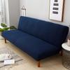 Бархатный чехол для дивана с полным покрытием, простой складной без подлокотника, эластичный чехол для дивана, тканевый универсальный универсальный чехол
