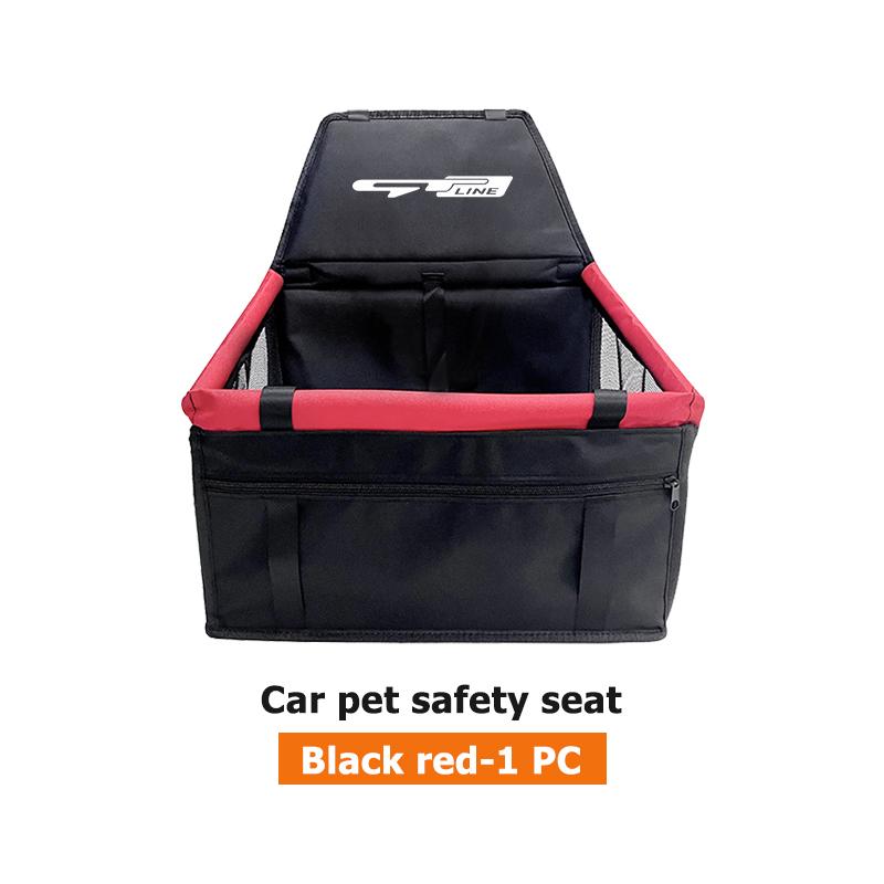 IFAE2 Car Seat Hanging Oxford Cloth Removable Washable Dog Mat Bed Bag For KIA Rio K5 K2 Sportage Ceed Sorento Picanto Stinger Soul