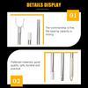 Stitching Clothes Rail Map Picking Rod Ceiling Thickened Plastic Household Professional Elderly Hook Pole for Drying