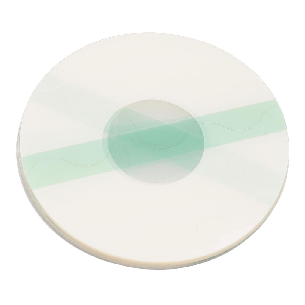 20 шт. прозрачные чехлы для датчиков, водонепроницаемые, нескользящие, удобные, портативные, круглые, зеленые