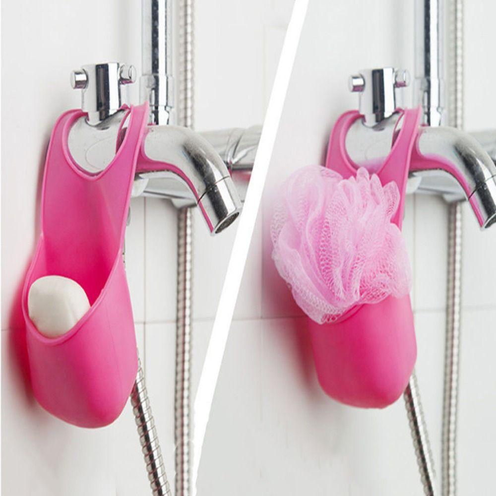 Силиконовая ПВХ пластиковая мыльница мягкая полка для слива раковины креативная подвесная сумка для хранения раковины дома