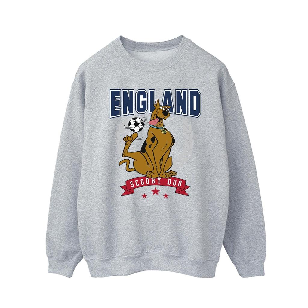 Scooby Doo Mens England Football Sweatshirt