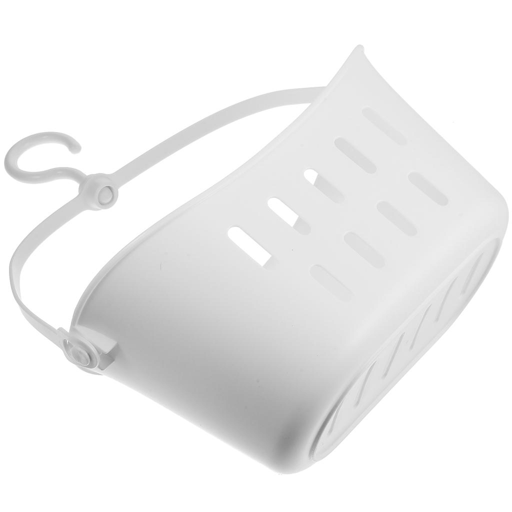 Plastic Storage Basket Bathroom Shower Trash Can Hanging Baskets for Organizing