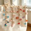 363-piece Cartoon Alloy Handmade DIY Keychain Kit for Making Letter Pendants Animal & Heart Charms and Accessories