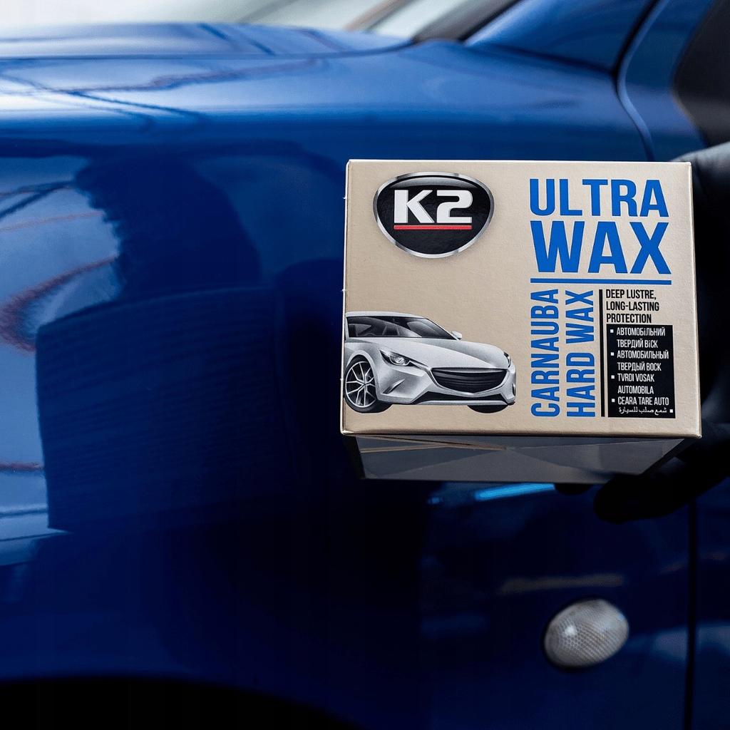 Zestaw Wosk Samochodowy Carnauba Twardy + Tar Remover Usuwanie Kleju Smoły