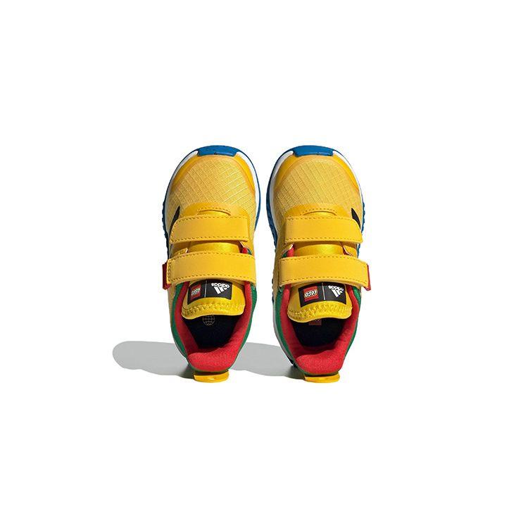 LEGO x adidas Sport DNA I Желтые детские кроссовки I Equipment Основной черный Шокирующий синий HQ1308