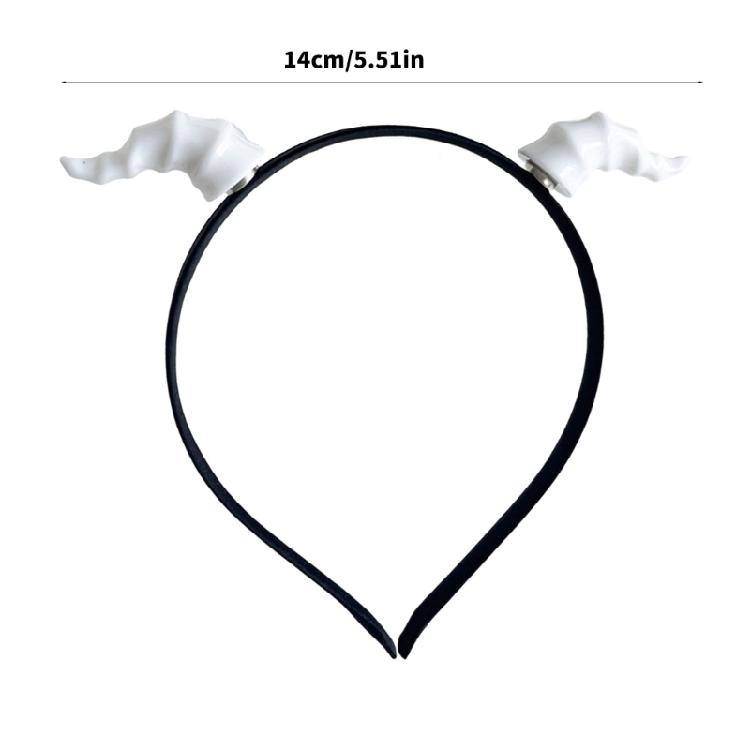 Detachable Devil Horn Hairband For Kids Adult Halloween Costume Parties RolePlay Theme Event Anime Hair Decoration