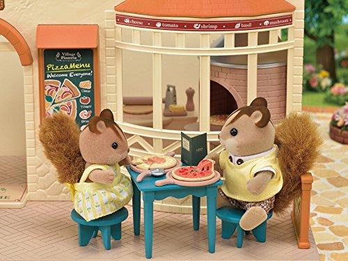 Магазин Sylvanian Families "Лесная пиццерия" Mi-87 Сертифицированная игрушка ST Кукольный домик для детей от 3 лет и старше, Sylvanian Families от Epoch