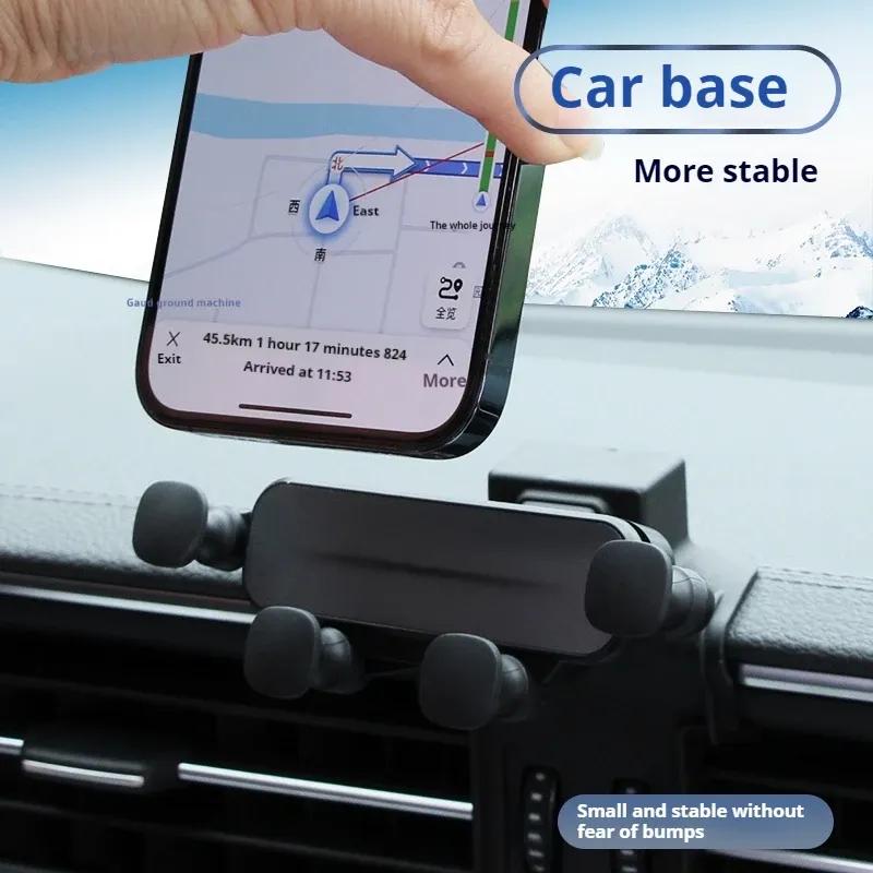 Car Phone Holder For Mercedes Benz GLK X204 2013-2015 Gravity Stand Mount Support Horizontal GPS Mobile Bracket Accessories